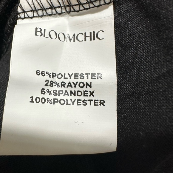 BloomChic Plus Size 3XLSolid Crew Neck Ruffle Sleeve T-shirt us22-24 - Picture 7 of 8